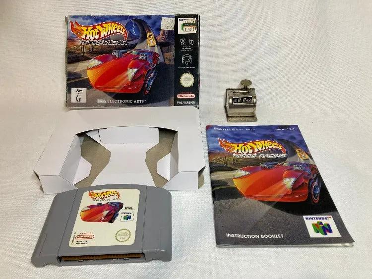Game | Nintendo N64 | Hot Wheels Turbo Racing Physical Video Games Game Nintendo