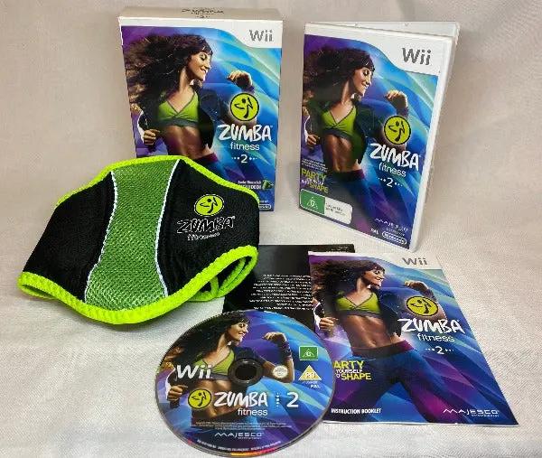 Game | Nintendo Wii | Zumba Fitness 2 Boxed With Fitness Belt Physical Video Games Game Nintendo