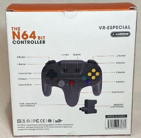 Controller | Nintendo N64 | Wireless Nintendo 64 Controller Video Game Console Accessories Controllers & Attachments Nintendo