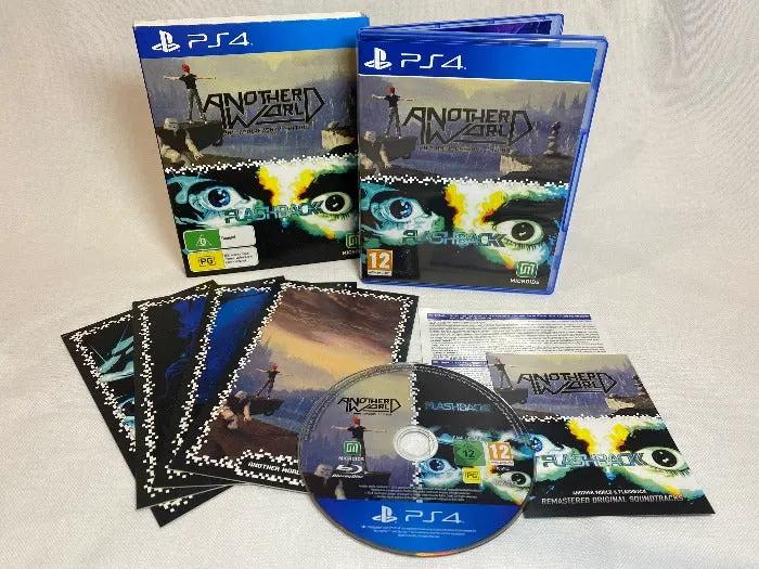 Game | Sony PlayStation 4 | Another World 20th Anniversary Edition + FLASHBACK Physical Video Games Game Sony