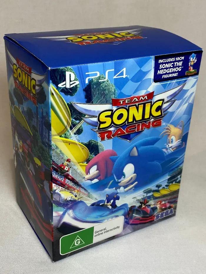 Game | Sony PlayStation PS4 | Sonic Team Racing + Sonic Figurine Boxed Physical Video Games Game Sony