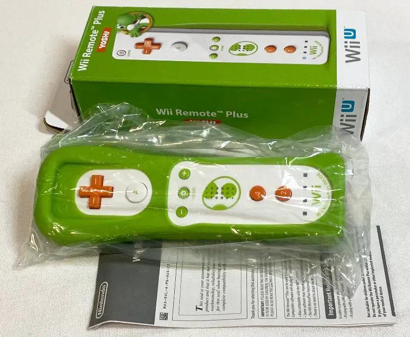 Controller | Nintendo Wii U | Wii Remote Yoshi Motion Plus Home Game Console Controllers Controllers & Attachments Nintendo