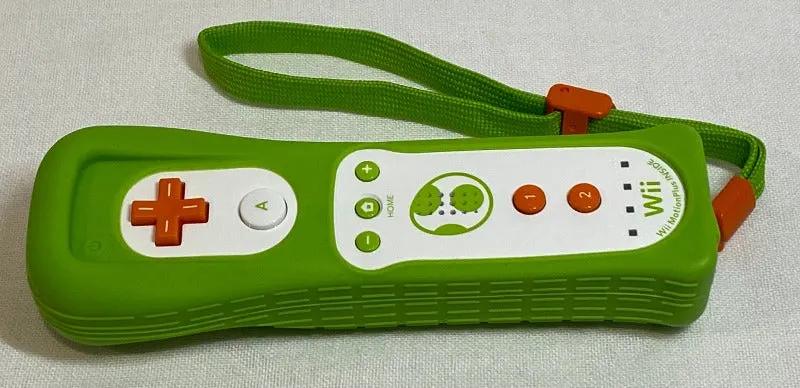 Controller | Nintendo Wii U | Wii Remote Yoshi Motion Plus Home Game Console Controllers Controllers & Attachments Nintendo