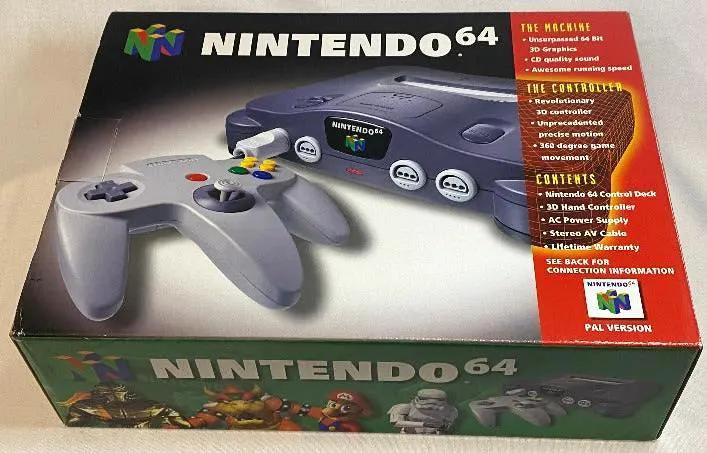 Console | Nintendo 64 | Star Wars Episode I Racer Limited Edition Long Box Video Game Consoles Console Nintendo
