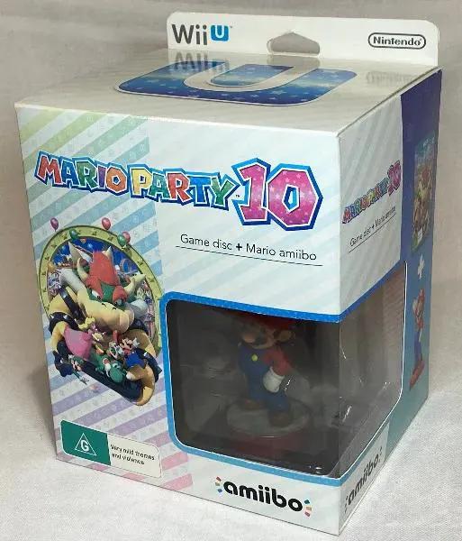Game | Nintendo Wii U | Amiibo Mario Party 10 Bundle Pack Boxed Physical Video Games Game Nintendo