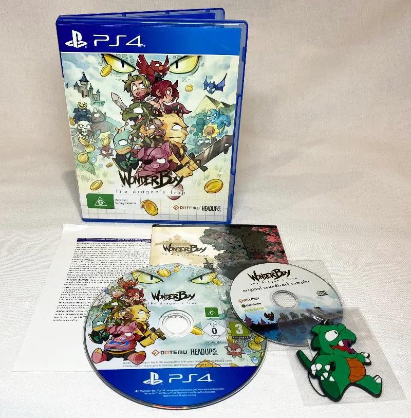Game | Sony PlayStation PS4 | Wonder Boy: The Dragon's Trap Physical Video Games Game Sony