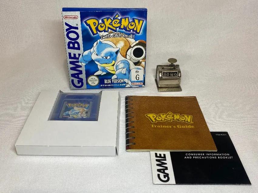 Game | Nintendo Game Boy GB | Pokemon: Blue Version Physical Video Games Game Nintendo