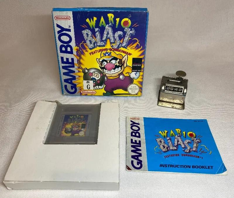 Game | Nintendo Game Boy GB | Wario Blast Physical Video Games Game Nintendo