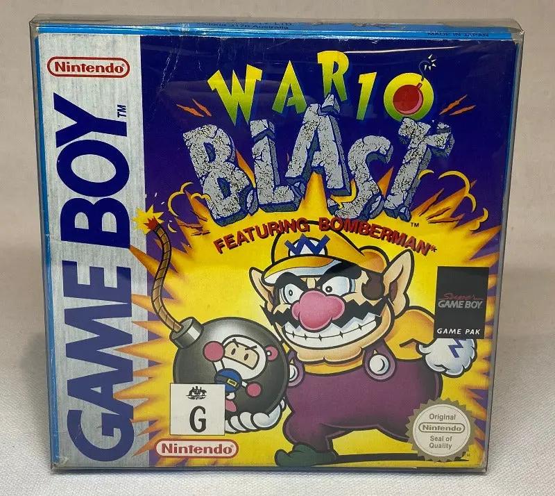 Game | Nintendo Game Boy GB | Wario Blast Physical Video Games Game Nintendo