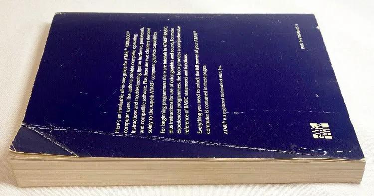 Book | Osborne Publishers | ATARI Computer: ATARI 400/800 PC Guide Books Book Osborne Publishing