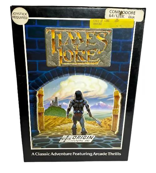 Game | C64 | Boxed Times Of Lore (Disk) Physical Video Games Game Commodore C64