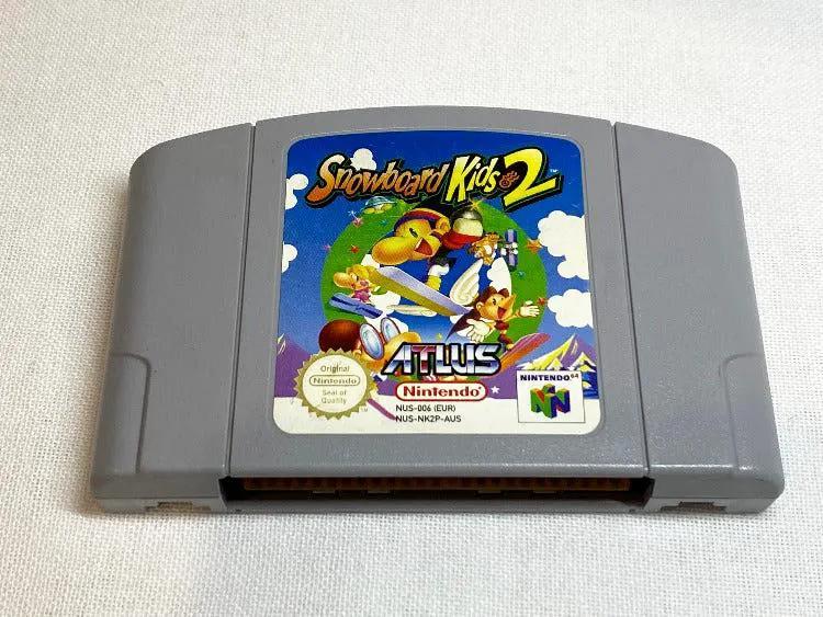 Game | Nintendo N64 | Snowboard Kids 2 Physical Video Games Game Nintendo