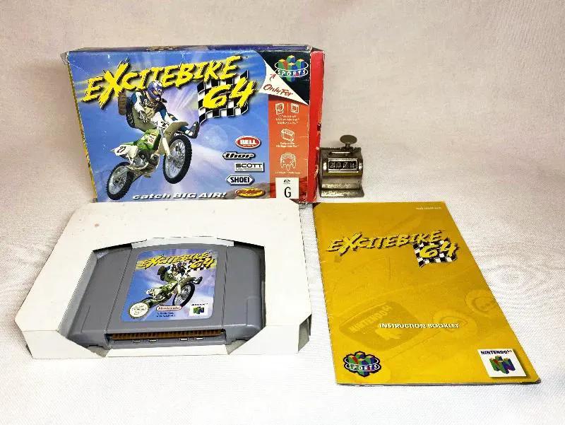Game | Nintendo N64 | Excitebike 64 Physical Video Games Game Nintendo