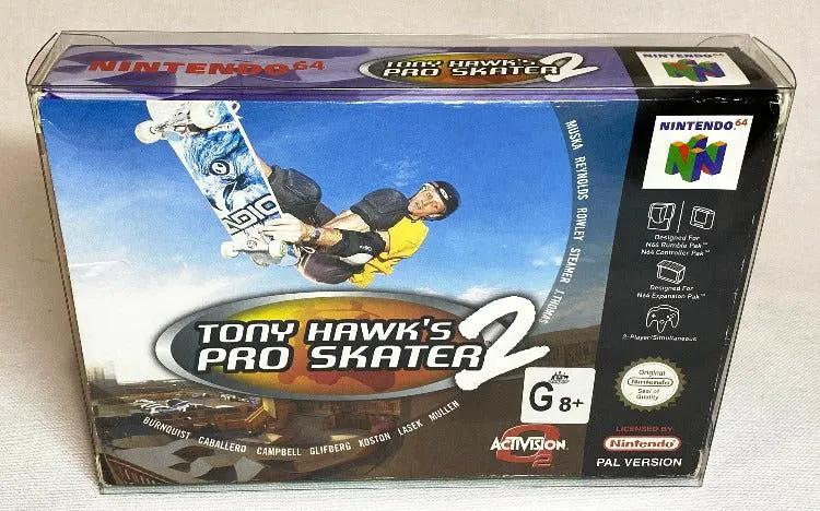 Game | Nintendo N64 | Tony Hawk's Pro Skater 2 Physical Video Games Game Nintendo