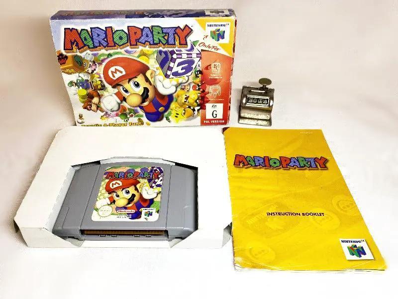Game | Nintendo N64 | Mario Party Physical Video Games Game Nintendo