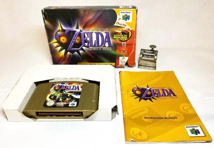 Game | Nintendo N64 | Zelda Majora's Mask Physical Video Games Game Nintendo