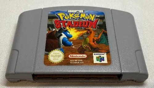Game | Nintendo N64 | Pokemon Stadium Big Box Transfer Pak Physical Video Games Game Nintendo