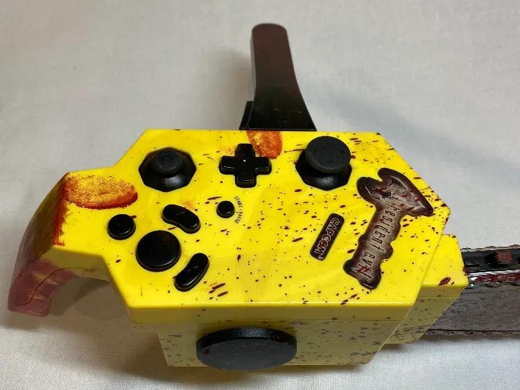 Game | Nintendo GameCube | Boxed Resident Evil 4 Game + Chainsaw Controller Physical Video Games Game Nintendo