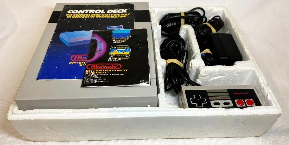 Console | Nintendo NES | Control Deck Boxed Set Video Game Consoles Console Nintendo