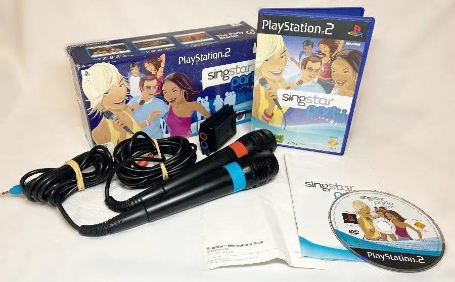 Game | Sony PlayStation PS2 | Singstar Party Starter Boxed Set Physical Video Games Game Sony