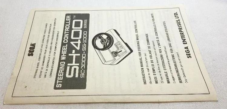 Accessory | Sega | Steering Wheel Controller SH-400 Home Game Console Accessories Accessory Sega