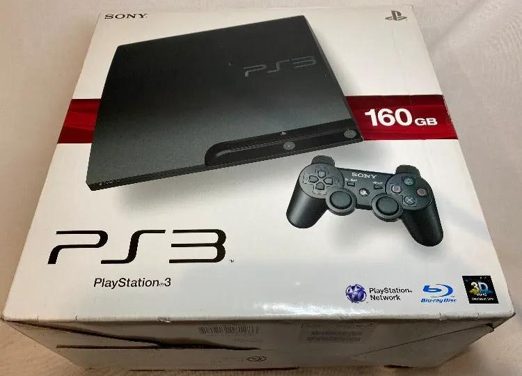 Console | PlayStation PS3 | Boxed 160GB Black Set Video Game Consoles Console Sony