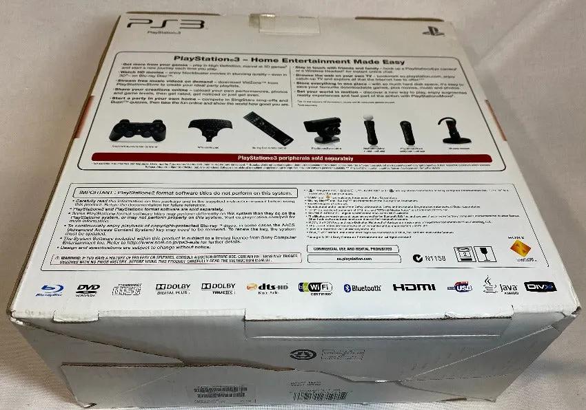 Console | PlayStation PS3 | Boxed 160GB Black Set Video Game Consoles Console Sony