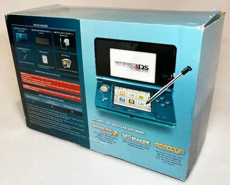Console | Nintendo 3DS | Aqua Blue Boxed 3DS Console Set Video Game Consoles Console Nintendo