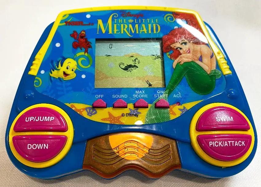 Console | TIGER Electronics | Disney's Little Mermaid Handheld Video Game Consoles Console TIGER Electronics