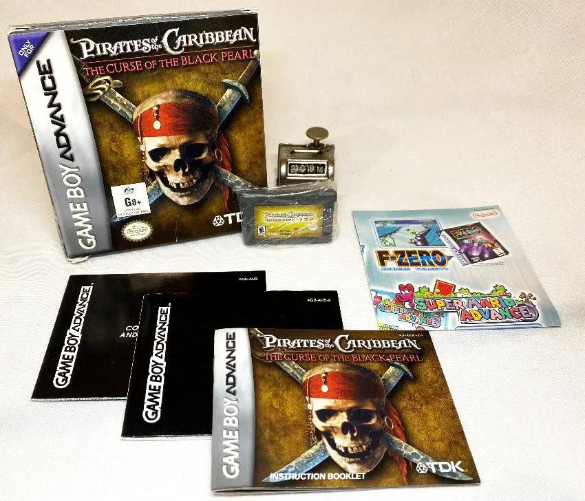 Game | Nintendo Game Boy Advance GBA | Pirates Of The Caribbean: The Curse Of The Black Pearl Physical Video Games Game Nintendo