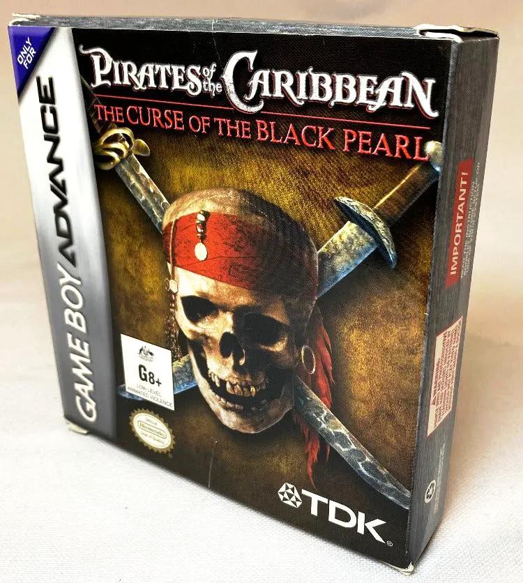 Game | Nintendo Game Boy Advance GBA | Pirates Of The Caribbean: The Curse Of The Black Pearl Physical Video Games Game Nintendo