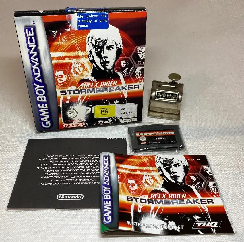 Game | Nintendo Game Boy Advance GBA | Alex Rider: Stormbreaker Physical Video Games Game Nintendo