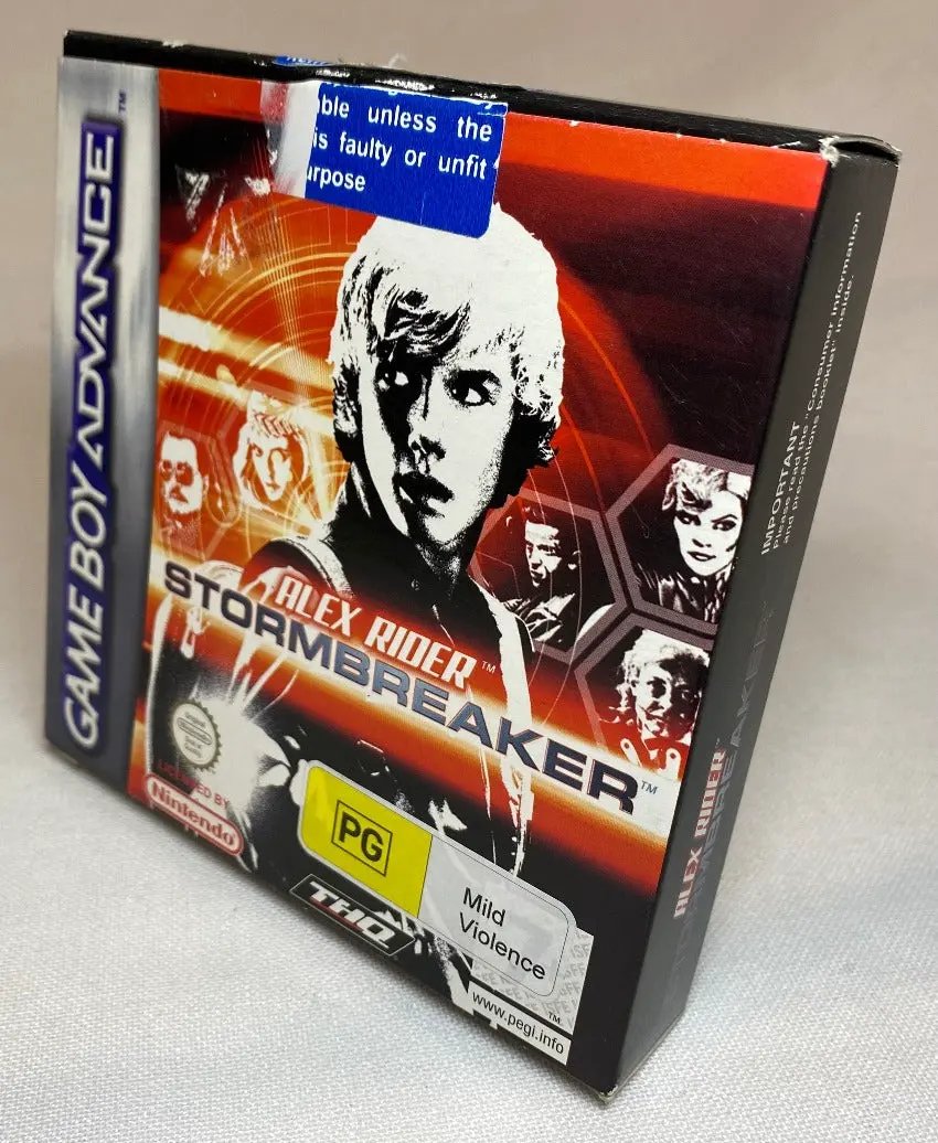 Game | Nintendo Game Boy Advance GBA | Alex Rider: Stormbreaker Physical Video Games Game Nintendo