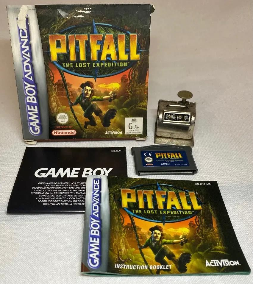Game | Nintendo Game Boy Advance GBA | Pitfall: The Lost Expedition Physical Video Games Game Nintendo