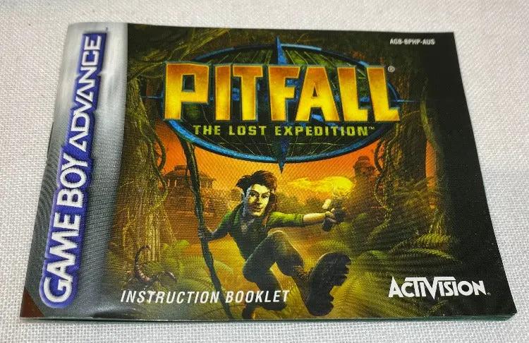 Game | Nintendo Game Boy Advance GBA | Pitfall: The Lost Expedition Physical Video Games Game Nintendo