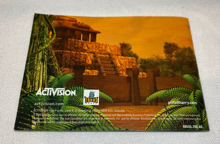 Game | Nintendo Game Boy Advance GBA | Pitfall: The Lost Expedition