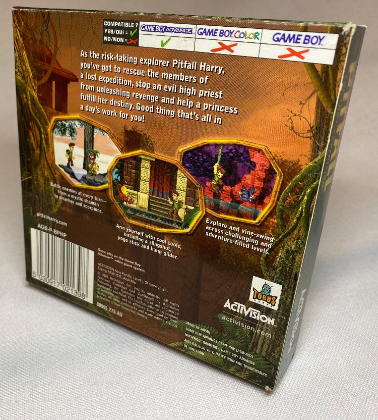 Game | Nintendo Game Boy Advance GBA | Pitfall: The Lost Expedition