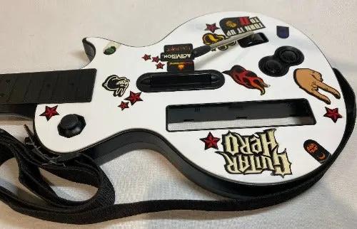 Controller | Nintendo Wii | Gibson White Guitar Hero Guitar Game Controllers Controllers & Attachments Nintendo
