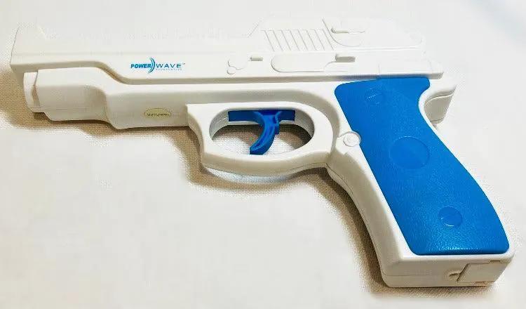 Accessory | Nintendo Wii | Power Wave Blue Red Gun Controller Game Controllers Controllers & Attachments Nintendo