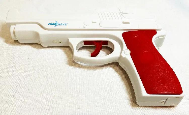 Accessory | Nintendo Wii | Power Wave Blue Red Gun Controller Game Controllers Controllers & Attachments Nintendo