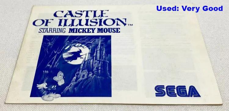Game | Sega Master System | Castle Of Illusion Physical Video Games Game Sega