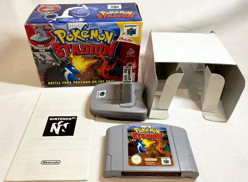 Game | Nintendo N64 | Pokemon Stadium Physical Video Games Game Nintendo