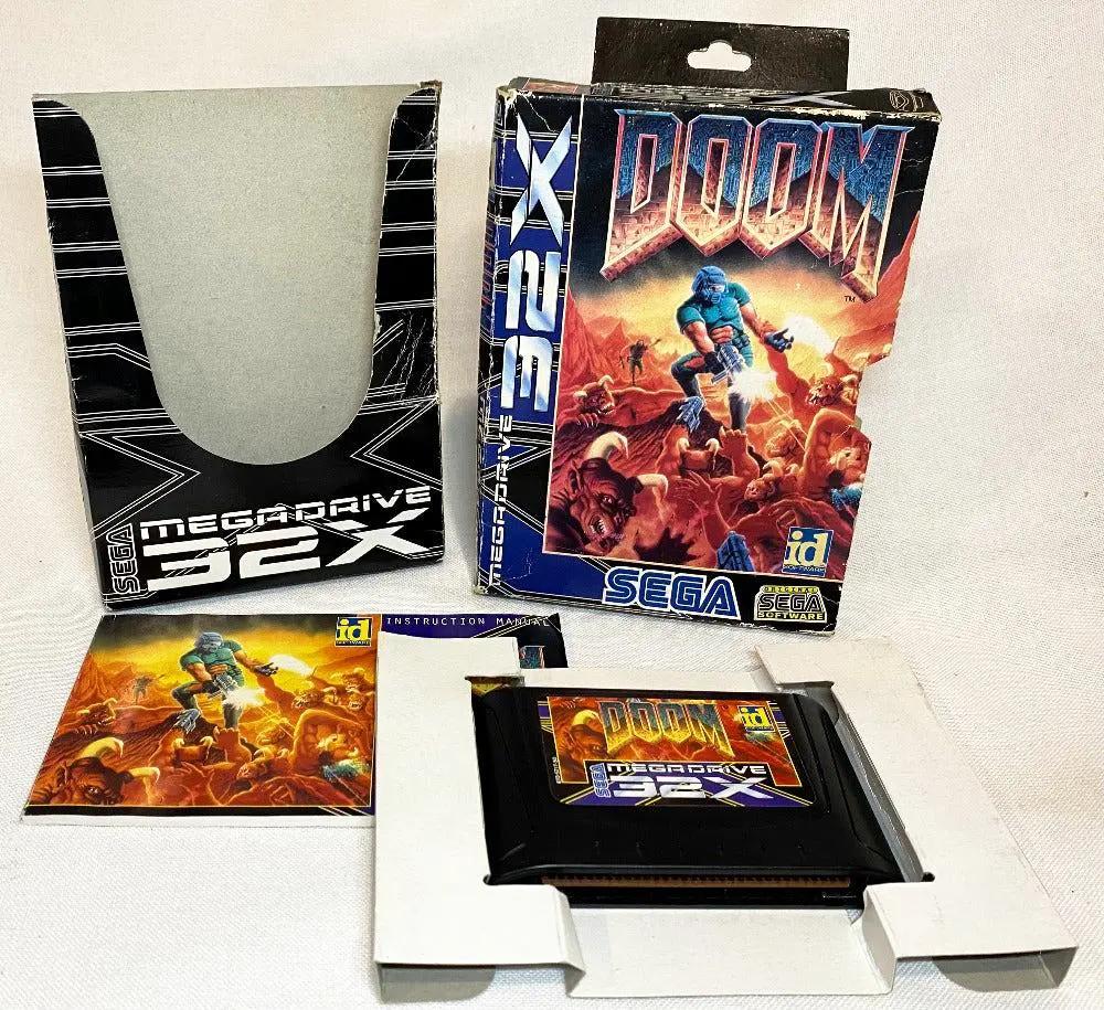 Game | Sega Mega Drive 32X | Doom Physical Video Games Game Sega