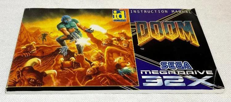 Game | Sega Mega Drive 32X | Doom Physical Video Games Game Sega