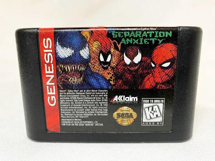 Game | Sega Genesis | Separation Anxiety Physical Video Games Game Sega