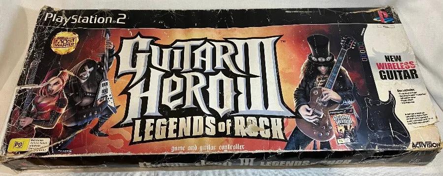 Controller | Sony PlayStation PS2 | Boxed Guitar Hero III Legends Of Rock Game Controllers Controllers & Attachments Sony