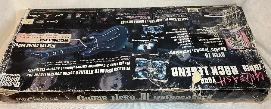 Controller | Sony PlayStation PS2 | Boxed Guitar Hero III Legends Of Rock Game Controllers Controllers & Attachments Sony