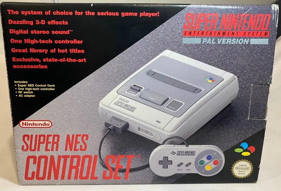 Console | Nintendo SNES | Boxed Console Set Video Game Consoles Console Nintendo