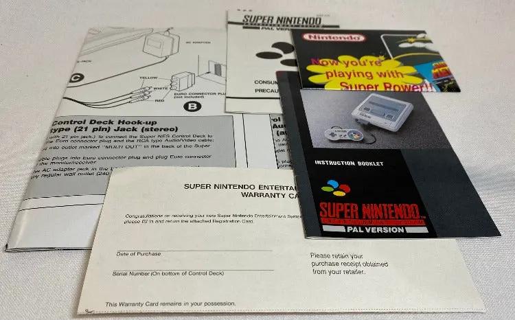 Console | Nintendo SNES | Boxed Console Set Video Game Consoles Console Nintendo