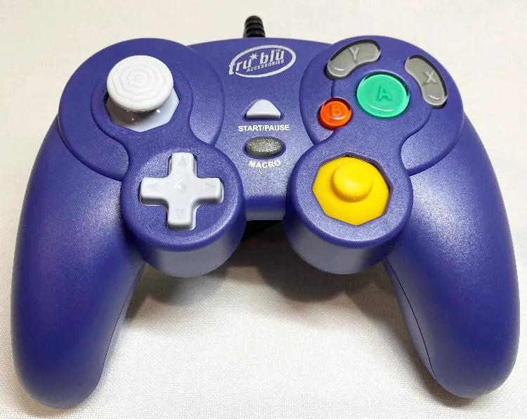 Controller | Nintendo GameCube | Aftermarket tru-blu controller Video Game Console Accessories Controllers & Attachments Nintendo